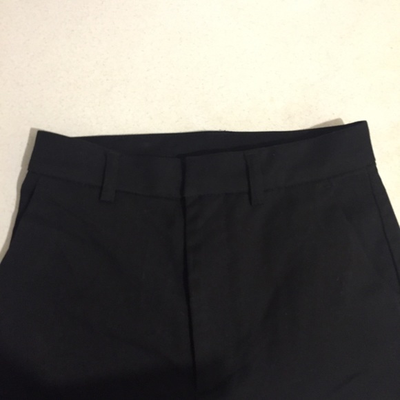 H&M black slacks with slits size 0 - Picture 7 of 14